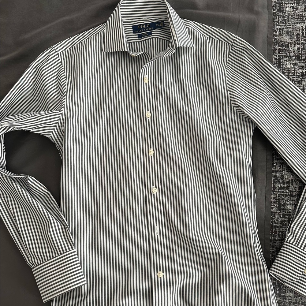 Polo Ralph Lauren Men's Slim Fit Textured Dress Shirt